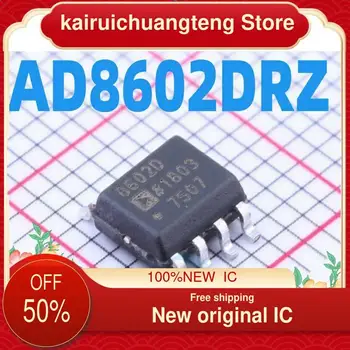 10-200PCS AD8602DRZ AD8602DR 8602D SOP-8 Novo original IC amplificador Operacional chip