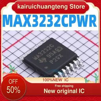 10-200PCS MAX3232CPWR MAX3232 MA3232C TSSOP-16 Novos originais de IC