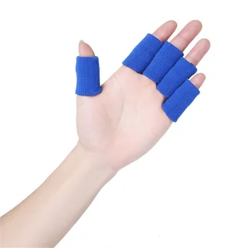 10Pcs Basquete Dedo Protetor de Basquete Dedo Apoio metade do dedo luvas de basquete equipamento