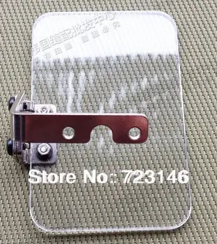 2014 Venda Direta Venda Quente Nova Máquina de Costura Industrial Manual de Máquinas de Costura de Segurança Olho Protetor de Plástico transparente para 1404 1508