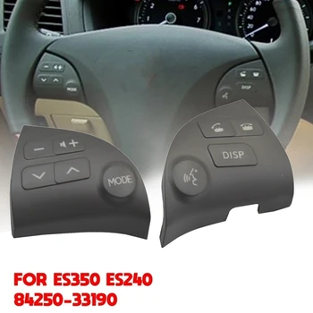 2Pcs Multifuncional Bluetooth alto-Falante Botão de Alternar Para a Toyota Lexus ES350 Botão no Volante 84250-33190