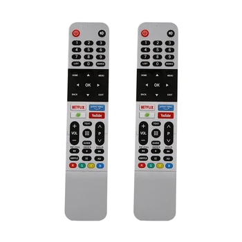 2X De Skyworth Android TV 539C-268920-W010 Para Smart TV TB5000 UB5100 UB5500 Controle Remoto