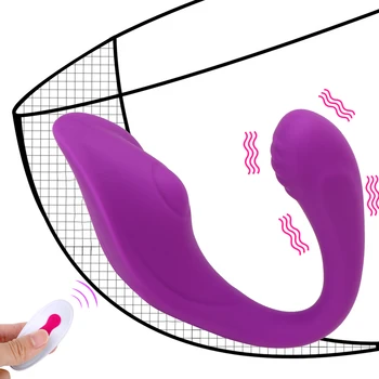 9 Modos de ponto G, Clitóris Estimulador Calcinha Vibrador Brinquedos Sexuais Para as Mulheres Wearable Vibrador Vibrador Amassar Massagem de Deslizamento