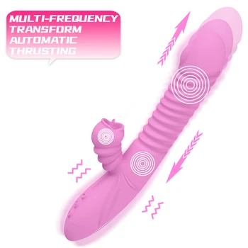 Aquecimento adulto do Sexo brinquedo Vibradores para a mulher lambendo vibrador estimulador do Clitóris Feminino Masturbação Brinquedos Sexuais carga USB