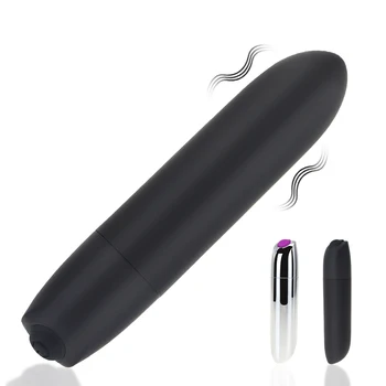 Bullet Vibrador com Ponta aguda a Estimulação do Clitóris Batom Vibe com 10 Vibração Mamilo G-spot Estimulador de Brinquedos Sexuais para as Mulheres