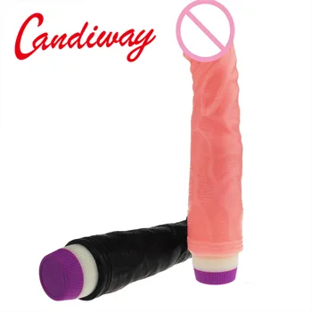 Candiway Tamanho Grande Super Simulação Cobrado Vibrador G-Spot Estimulação Adultos Masturbação Flertar Produtos De Brinquedos Sexuais Para O Casal