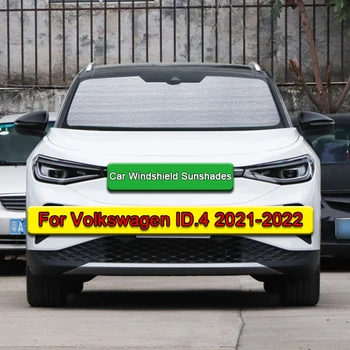 Carro pára-Sol com Protecção UV de Cortina pára-Sol Viseira pára-brisa, Tampa de Proteger a Privacidade Acessórios Para Volkswagen ID.4 2021-2022