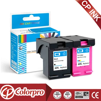 Colorpro 60 Substituto para o HP60 60XL Cartucho de Tinta para impressora HP Deskjet D1660 D2500 D2645 D5560 F2400 F4200 F4400