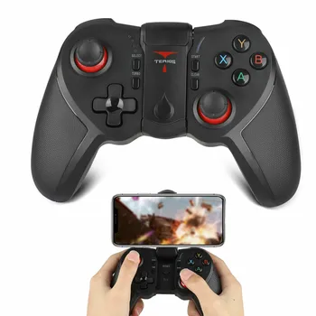 Controle de jogo sem fio Bluetooth Controlador de Jogo Joystick Para Android iOS Telefone Tablet