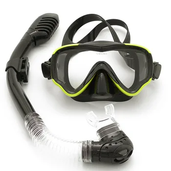Crianças Snorkel, equipamentos de Mergulho para Crianças, Unisex Crianças Óculos de Natação, Anti-Fog Máscara de Mergulho e Seco Superior Snorkel Combinação