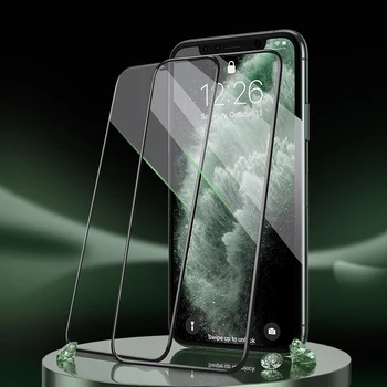 De vidro para o IPhone 13 12 11 Pro Max Protetor de Tela para o IPhone X XS Max Vidro Temperado Cobertura Completa Protetor de Tela de Vidro Temperado