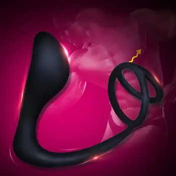 Massageador de próstata Macio, Fácil de Limpar do Silicone G-spot Masturbação Anel peniano para o Sexo