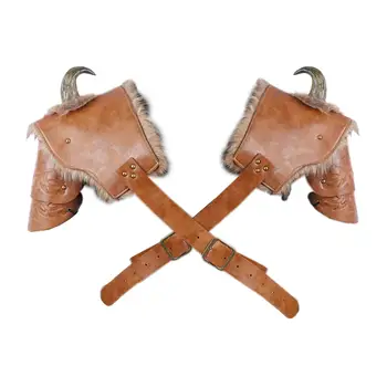 Medieval Ombro Pauldron, Cavaleiro Fivelas Ajustáveis para Pauldron