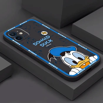Mickey de Disney dos desenhos animados Funda Telefone de Caso Para o iPhone 11 13 12 Pro Max 12 13 Mini X XR XS MAX SE de 2020 7 8 6s Plus Celular Coque