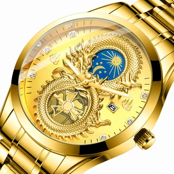 Moda Casual de Luxo de Quartzo Relógios de Homens de Aço Inoxidável, Faixa de relógio Relógio de Negócios Impermeável Relógios de pulso Relógio Masculino