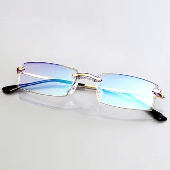 Moda Nova Unisex Anti-luz azul miopia óculos -1.0 para -4.0 YJ003