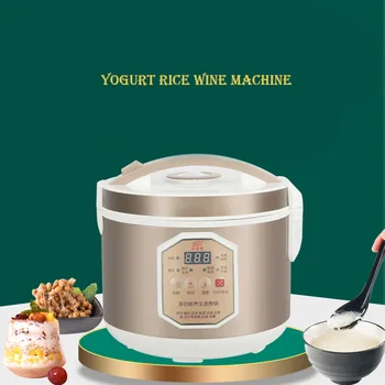 O Iogurte Faz A Máquina Familiar Pequeno De 3,5 L De Grande Capacidade Automática Caseiras, Vinho De Arroz Fermentação Máquina