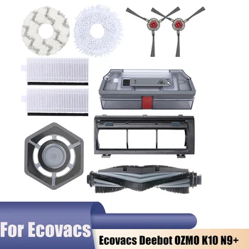 Para Ecovacs Deebot OZMO K10 N9 Yeedi DVX46 Varrendo Aspirador de Peças de Lado Principais Pincéis Filtro Hepa Mop Pano Acessórios