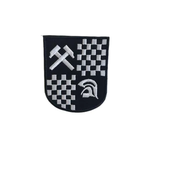 SKA, Música de Tróia logotipo do selo de Ferro Costurar em Patch Bordado