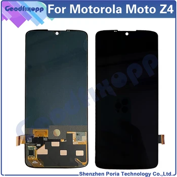 Teste de 100% AAA Para Motorola Moto Z4 Tela LCD Touch screen Digitalizador Substituição de Peças