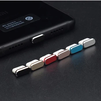 Tipo C Anti-Pó Plus Para Xiaomi Huawei Samsung-Tipo C Porta de Carregamento do Fone de ouvido USB Plug Pó