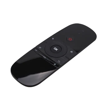 W1 2.4 G sem Fio de Ar Esquilo Voador de Infravermelhos de Aprendizagem de duas Faces Somatossensorial Mini RC Mouse, teclado, ajud Para TV Android PC Portátil