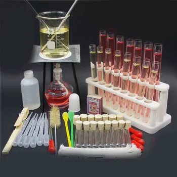 álcool lâmpada do suporte de tripé suporte de tubos de frasco conta-gotas experimento de química de ensino instrumento de equipamentos de laboratório