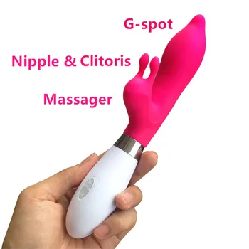 Brinquedo do sexo Duplo Vibrador de Língua Lambendo o Mamilo com Massageador do Clitóris Masturbador Chupando G-spot Vagina Silicone Varinha Mágica para Mulher