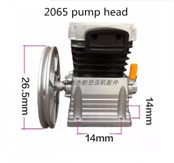 Compressor de ar Bomba de 2,2 KW Tipo do Pistão do Cilindro de Dupla Cabeça de Bomba de 1300rpm 1 Fase, de 11 de Barra de Cabeça Construção