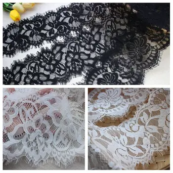 High-end de Vestuário, Material de Osso Thread Cílios Laço Laço feito à mão DIY Véu de Noiva de Costura e Alongamento Acessórios RS3317