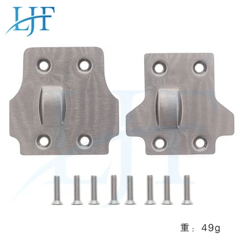 LJF 1 Conjunto de aço placa deslizante Chassi placa de proteção para arrma Kraton Pária Talion Senton typon AON331M08 L318