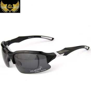 novo outdoor polarizada estilo dos homens óculos de sol esportivo com lentes polaroid para a condução de pesca de escalada, ciclismo de proteção óculos de proteção